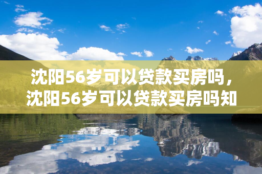 哈尔滨56岁可以贷款买房吗，哈尔滨56岁可以贷款买房吗知乎